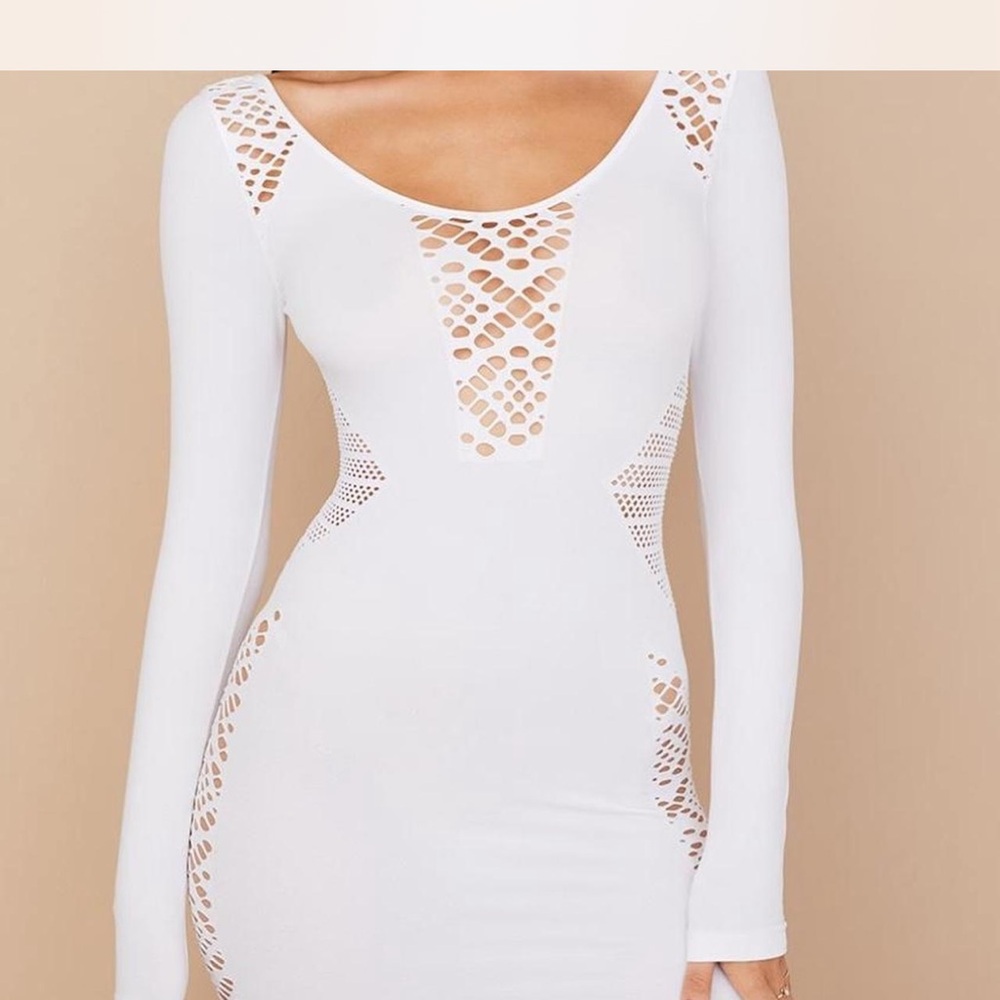 House of CB Elegant White Dress
